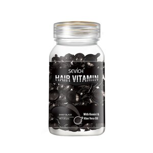 Вітамінні капсули для темного волосся Sevich Hair Vitamin олією Кукуї та Алое Віра захист від сонця 30 шт