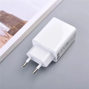 Зарядний пристрій Xiaomi 18W Quick Charge 3.0 white (MDY-10-EF) service orig