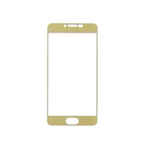 Захисне кольорове скло Glass 2.5D Full Screen для Meizu M5 Gold (11104)