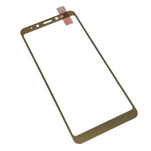 Захисне скло 2.5D Glass 9H Full Screen для Samsung A8 Plus 2018 A730 Gold (00002558)