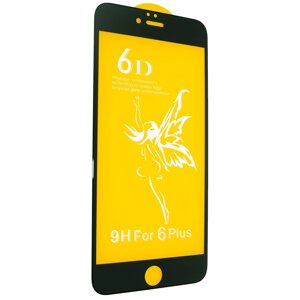 Захисне скло 6D Premium Glass 9H Full Glue для Apple iPhone 6 Plus/ iPhone 6S Plus Black (00005778)