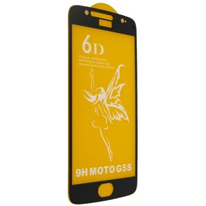 Захисне скло 6D Premium Glass 9H Full Glue для Motorola G5s XT1794 Black (00005838)