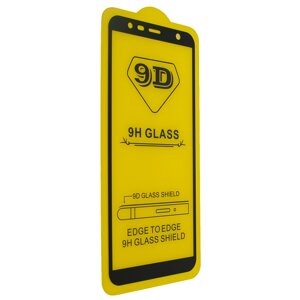 Захисне скло 9D Glass 0.20 mm Full Glue для Samsung Galaxy J4+ 2018 J415 Black (00005848)