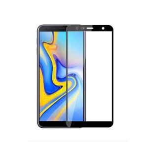 Захисне скло Full Glue Full Screen Glass для Samsung Galaxy J4 Plus 2018/J415 Black (PG-000787)