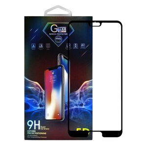 Захисне скло Premium Glass 5D Full Glue для Huawei P20 Pro Black