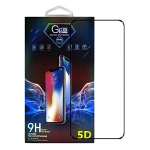 Захисне скло Premium Glass 5D Side Glue для Huawei P40 Pro Black