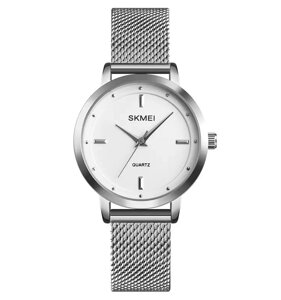 Женские наручные часы Skmei 1528 Серебристый
