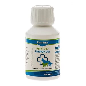 Рідина для швидкого відновлення кішок та собак Canina Petvital Energy-Gel 100 мл (4027565712106)