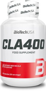 Жироспалювач BioTechUSA CLA 400 80 Caps