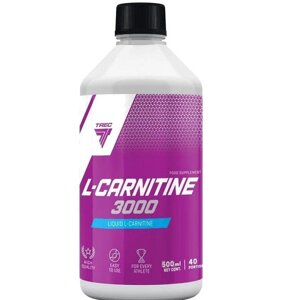 Жироспалювач для спорту Trec Nutrition L-Carnitine 3000 500 ml /40 servings/ Apricot