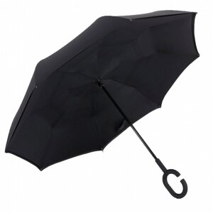 Парасолька Up-Brella Чорний унісекс (2907-7789)