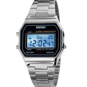 Чоловічі годинники Skmei Popular Silver 1123S