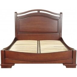 Ліжко дерев'яне Христина РКБ-Меблі, колір та розмір на вибір 160х200 вільха, 160х200