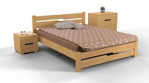 Ліжко односпальне дерев'яне Айріс Мікс меблі, колір натуральний 900*2000