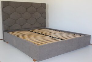 Двоспальне ліжко м'яке Алексіс Gorodok, оббивка на вибір 1800х200 з підйомним механізмом