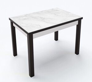 Стіл для кухні розкладний Марсель зі склом Fusion Furniture , колір венге / скло УФ 15 265 110(35+35)х75х77