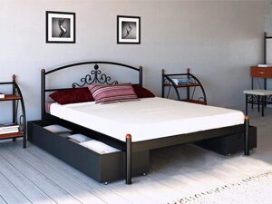 Металеве ліжко Касандра Метал-дизайн, колір на вибір