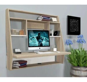 Навісний комп'ютерний стіл COMFY HOMETM AirTable- llI DB, колір на вибір
