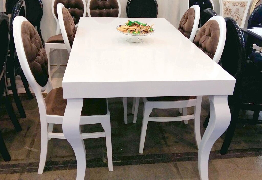 Стіл обідній розкладний для вітальні і кухні в класичному стилі Массімо Olberg, колір на вибір - вибрати