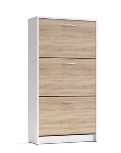 Тумба під взуття 3Д Raffy RY2 Accord дуб сонома / білий платиновий