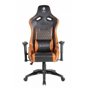 Геймерське крісло Ghost X , Trends чорно-помаранчевий Т0018