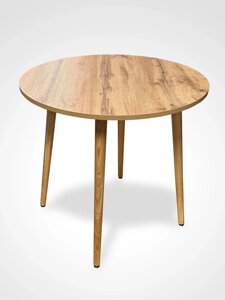 Круглий нерозкладний стіл Раунд 800 Fusion furniture, колір дуб аппалачі