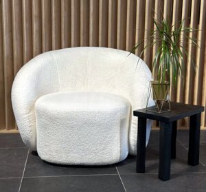 М'яке крісло з поворотним механізмом, або без нього, для відпочинку LINDA OLB, колір оббивки на вибір