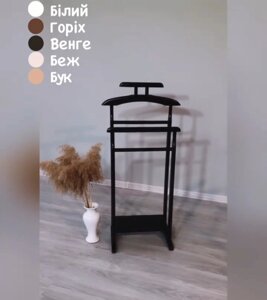 Вішалка дерев'яна Дует Evrodim, колір венге