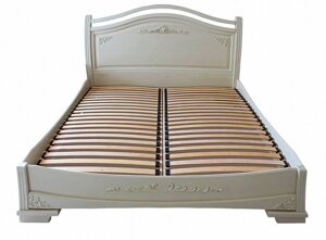 Ліжко дерев'яне двоспальне Христина РКБ-Меблі, колір на вибір