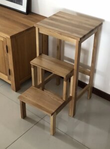Сходи-Табурет дерев'яний GOOD WOOD Руськополянський Меблевий Комбінат Явір