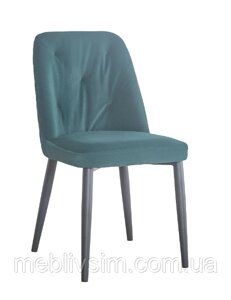 Крісло м'яке в стилі модерн для дому та офісу Aren (Арен) MC-153 Evrodim, колір зелений