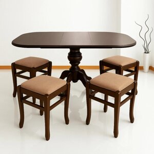 Стіл обідній Еміль Fusion Furniture, колір горіх
