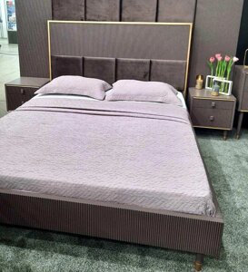 Ліжко для спальної кімнаті модель Міра РКБ-Меблі, колір на вибір