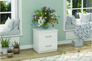 Тумба приліжкова Агат Мікс меблі, колір білий