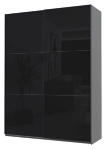 Шафа купе Doros G-Caiser Графіт 2 Скла / 3 частини 180х60х240 (42005016)