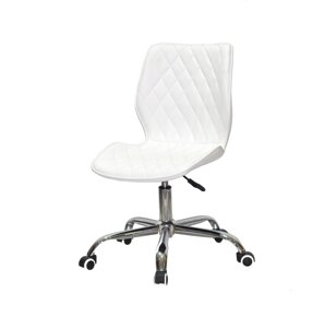 Крісло офісне на коліщатках NOLAN CH - OFFICE екошкіра, колір білий
