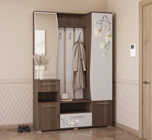 Меблі для передпокою Евіта Світ меблів, колір морське дерево вінтаж/ попелястий