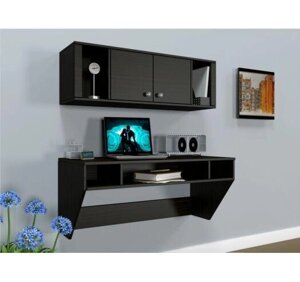 Навісний комп'ютерний стіл COMFY HOMETM AirTable-II DB Kit, колір на вибір