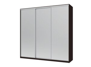 Шафа купе Сіті Лайт Doros Венге 3 Дзеркала 225х60х225 (44900081)