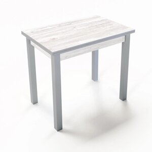 Стіл розкладний для маленької кухні Ажур Fusion Furniture, колір сірий / Аляска