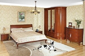 Меблі для спальні дерев'яні в класичному стилі модель Діарсо РКБ-Меблі, колір на вибір
