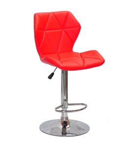 Барний стілець GREG BAR CH - BASE Onder Mebli екошкіра, колір червоний 1007