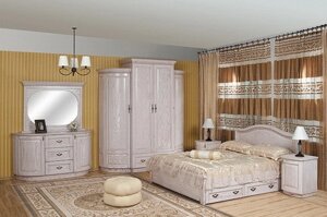 Дерев'яна спальня в класичному стилі Афродіта РКБ-Меблі, колір на вибір