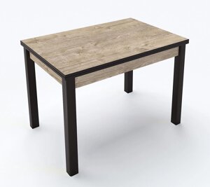 Стіл обідній розкладний Марсель Fusion Furniture, колір ніг венге /стільниця Дуб шервуд