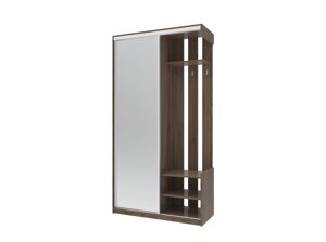 Передпокій City One Door Doros Трюфель 1 Дзеркало 110х45х210 (42002105)
