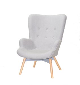 Крісло м'яке для відпочинку REGENT Onder Mebli сірий W-16