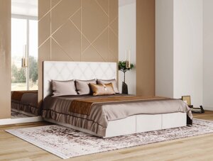 М'яке ліжко двоспальне в сучасному стилі Кароліна 2, Світ меблів