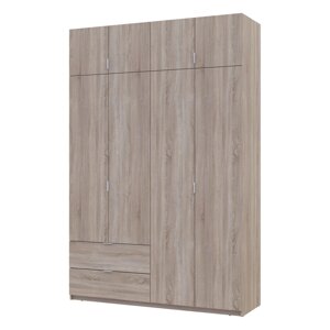 Відкривна шафа для одягу Doros Лукас Дуб сонома 160х50х240 (80737730)