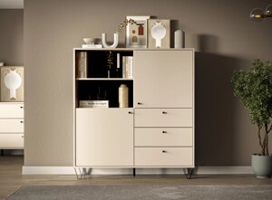 Буфет в сучасному стилі Aldo AL6 B2D/3S Accord, колір кашемір