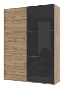 Шафа купе Doros G-Caiser Тахо 1 ДСП / 1 Скло / 3 частини 180х60х240 (42002100)
